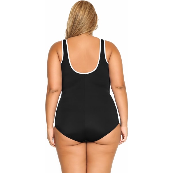 Badedrakter for kvinner med innebygd cup plus size