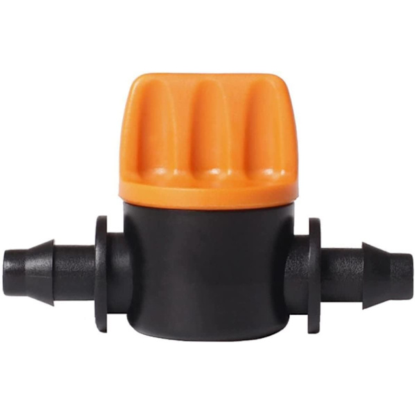 Tiputusletkun sulkuventtiili 1/4-tuumaiselle 4mm/7mm universaalille letkulle, 20 kpl
