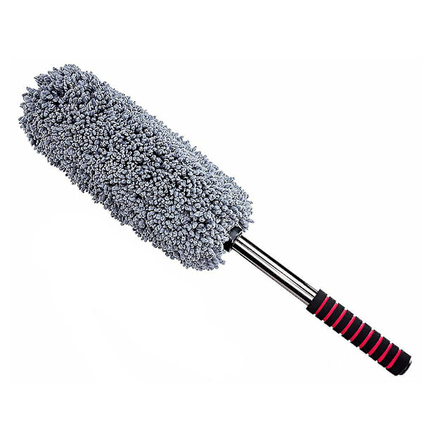 Hurtig levering Retractable Teleskopisk Mikrofiber Bilvoksbørste