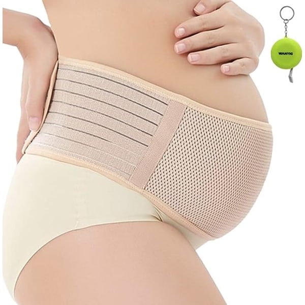 Gravid Kvinna Bälte XL 115CM Graviditet Bälte Lumbar och Buken