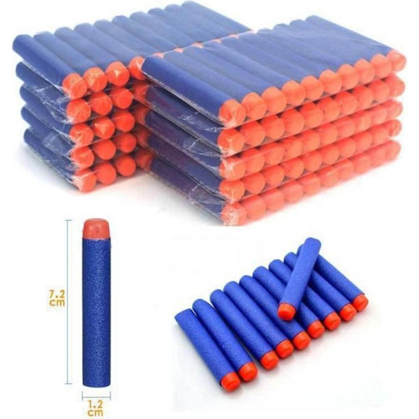 100 luotia/tikkaa Nerf N-Strike Elite -sarjan räjäyttäjille, ulkopeleihin