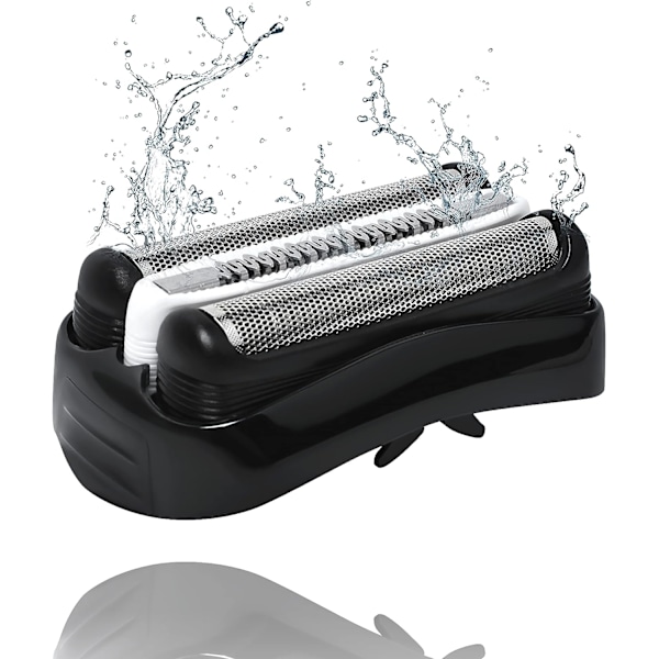 Reservedele til barberhoved kompatibel med Bra-un serie 3 modeller 3000s, 3010s, 3040s, 3050cc, 3070cc, 3080s, 3090cc - 32B