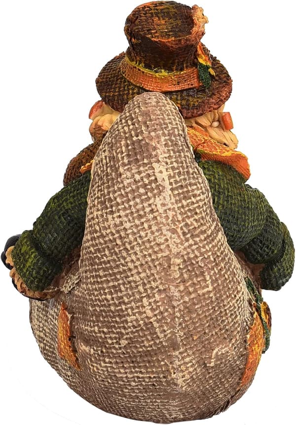 Fugleskræmsel Bord Dekoration Figur Figur Efterår Figur Dekoration Smil Efterår Høst Græskar Thanksgiving Halloween Påske