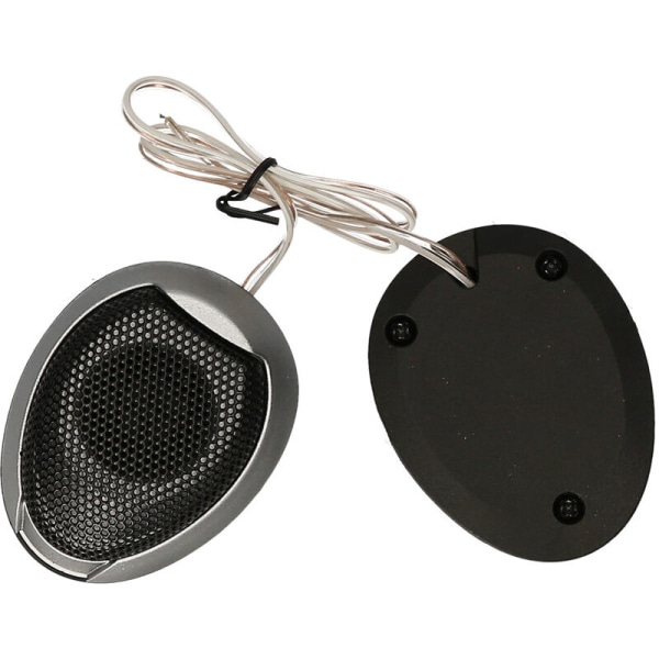 Kullersten tweeter, liten svart - silver bil tweeter
