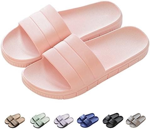 Tofflor Sandaler Halkfria Sommarsandaler Herr Dam Badrum Par Casual Strandsko 36-37 Rosa