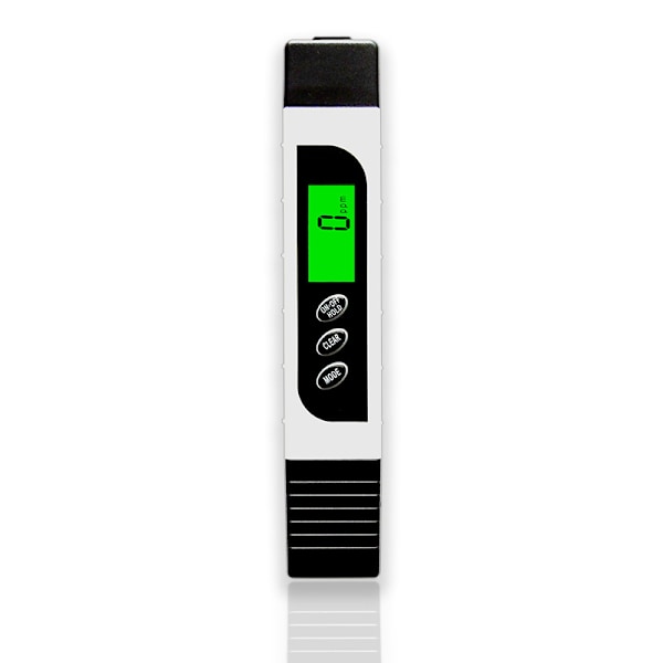 3-i-1 digital TDS-vandkvalitetstester, temperatur- og EC-måler med bæretaske, 0-9999 ppm, ppm, ideel til drikkevand, akvarier og mere.