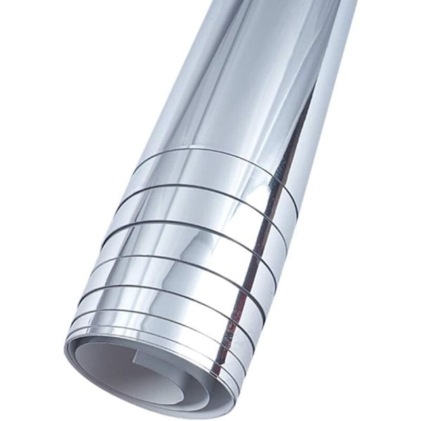 Flexibla spegelblad, väggdekaler, icke-glas-glas-glasplattor, för badrum, sovrum, kök (50 x 50 cm)