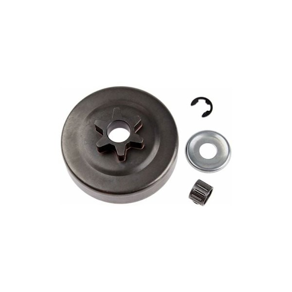 Kytkinkellon rumpusarja 3/8 6T, yhteensopiva STIHL 017 018 025 ms170 ms180 -moottorisahojen kanssa