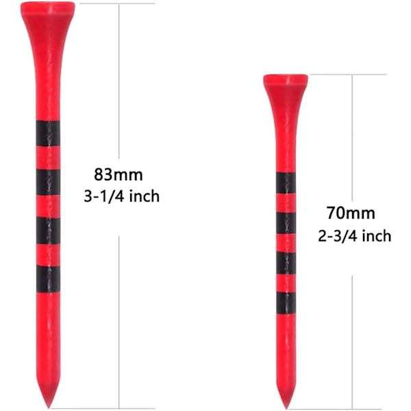 Golfspik 100-pack 70 mm