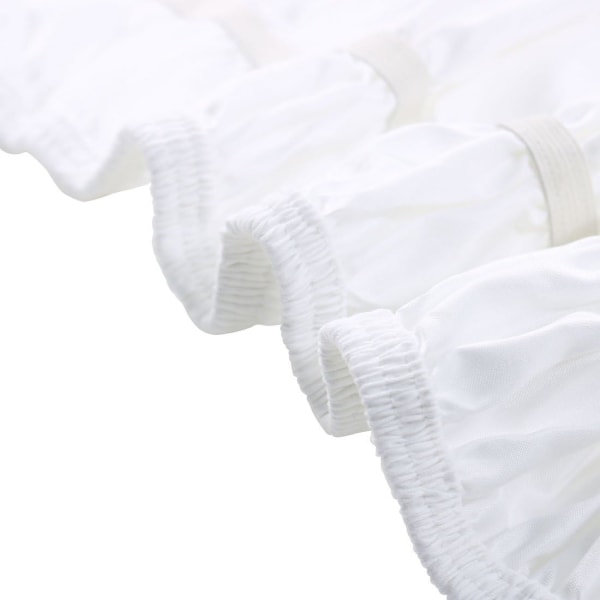 Överkast Borstad polyester Sängkjol omlott tre sidor Elastisk 10
