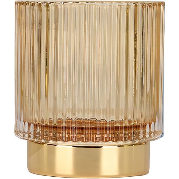 CCYKXAUS S STRAGE MAQUAILLE RAGINE CRISTAL MAQUAILLET, Vintage makeup børsteholder, STYLO PORTE, stribet vase, makeup organizer til soveværelse, skrivebord og ba