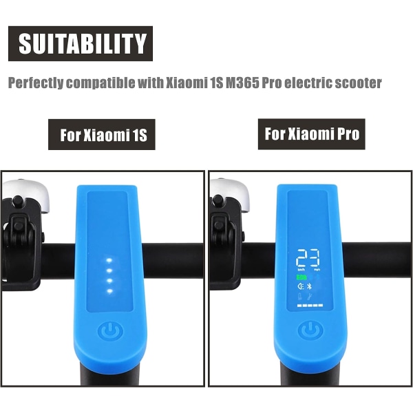 (blå) Ersättning för Xiaomi M365 Pro Waterproof Cover Case Displ
