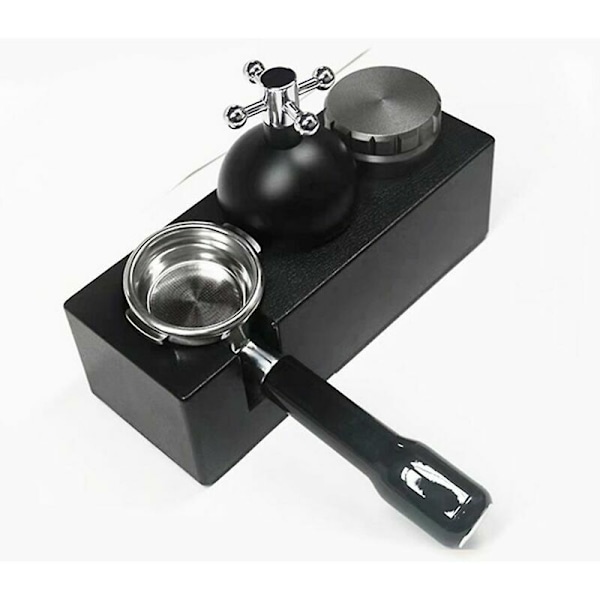 Kaffemaskinstillbehör 58 mm espressofördelare stöd för kaffebehållare (B)