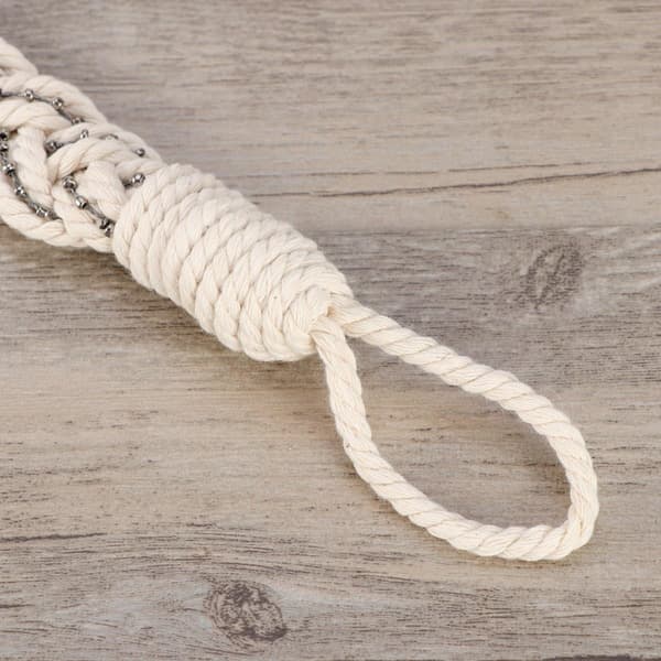 Sæt med 2（3*60cm）Klassiske strikkede gardinholdere med