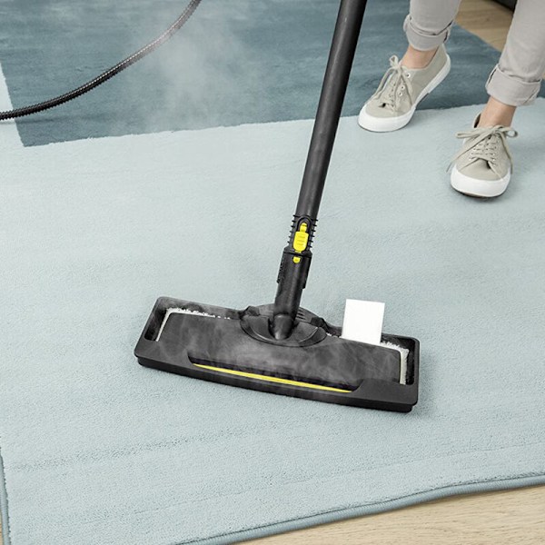 Easy Fix, svart adapter for tepper og tilbehør til dampvaskere, svart