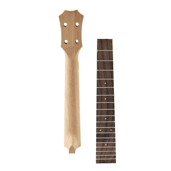 Ukulele Hals + Rosewood Greppbräda för Musikverktyg