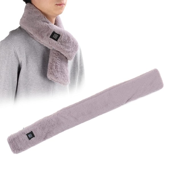 Stay warm in winter with our stylish USB heated scarf - electric heating technology with 3 temperature settings and soft and comfortable design