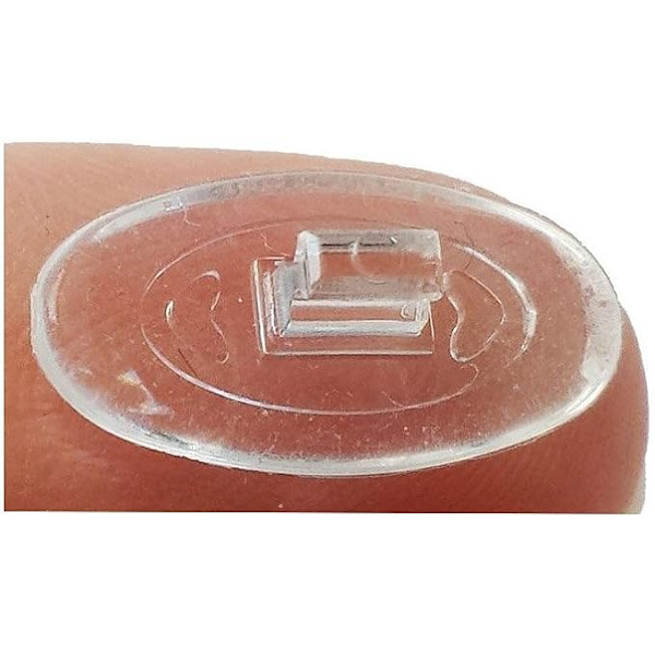 Formet skub ind # 2 Silikone næsepuder 14 mm /~ 0,6 '' (10 par)