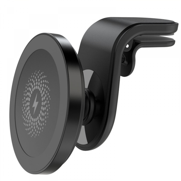 Magnetisk trådløs billader - Sterk magnet trådløs lader for bil - Mobiltelefonholder med trådløs lader