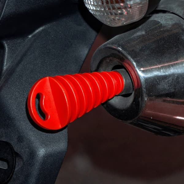 Motorsykkel vanntett gummi eksosrørplugg
