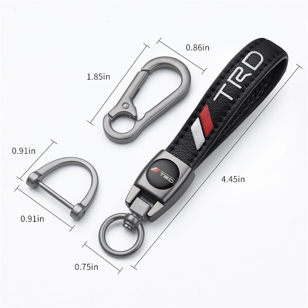 Äkta Läder Bil Logotyp Nyckelring Kompatibel Med Subaru Nyckelring Läder Nyckelring Lämplig För Kvinnor Och Män 1