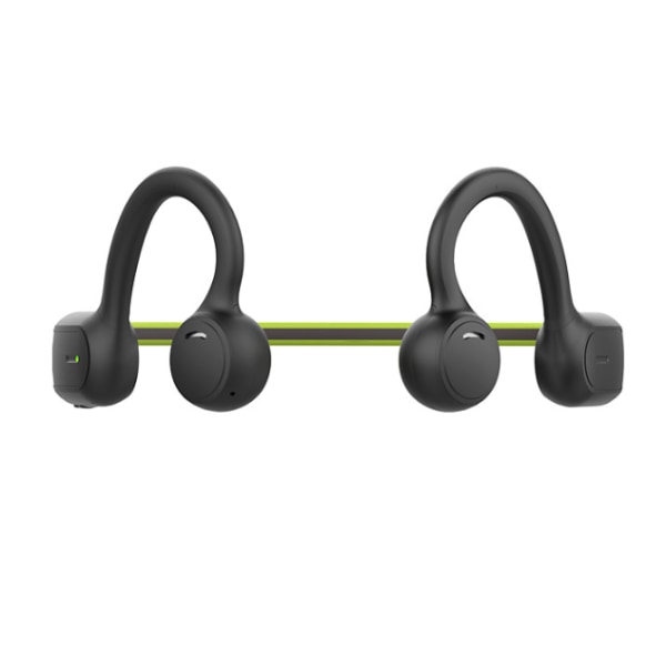 Bone Detection Vandtætte Bluetooth 5.0 In-Ear Hovedtelefoner (Sort Grøn)