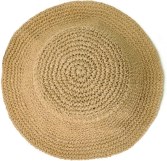 Dame Solhat Bredskygget Dame Sommer Strandhat Foldbar Rejse Halmhat