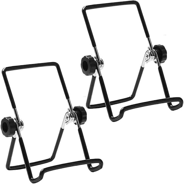 2 stk. støttebrett justerbart nettbrett iPad Sammenleggbart Bærbart Lovy DOCK DOCK Kontorstøtte for iPad, iPad Pro, Air, Samsung, Kindle Fire, Switch,