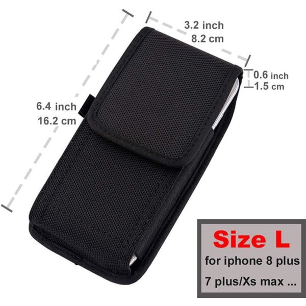 Mobiltelefon beltedeksel Universal Holster for