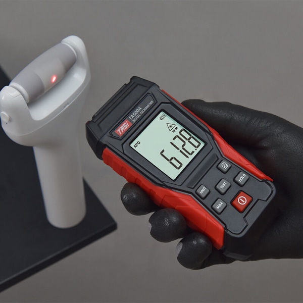 Digital varvräknare Tasi Mini Department Tester Utan Kontakt Display LCD TACHY DOCUMER Portabel för motortillverkning hjultillverkning biltillverkning bogsering