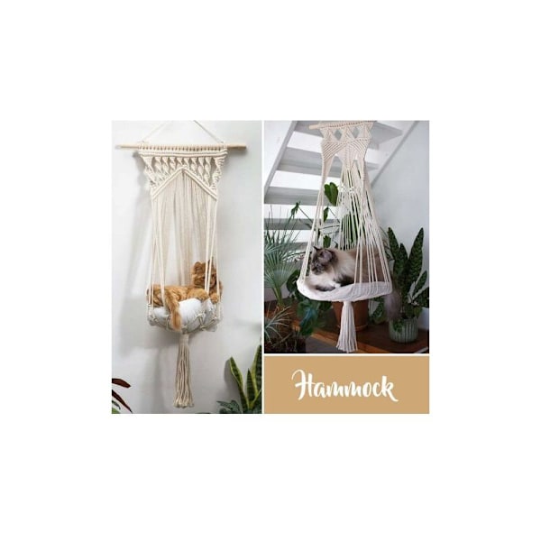 Makramé tråd 1 mm, 400 m bomullsrep, naturlig makramé bomullstråd, DIY flätad repsnöre för drömfångare hängande växt hantverksdekoration - beige