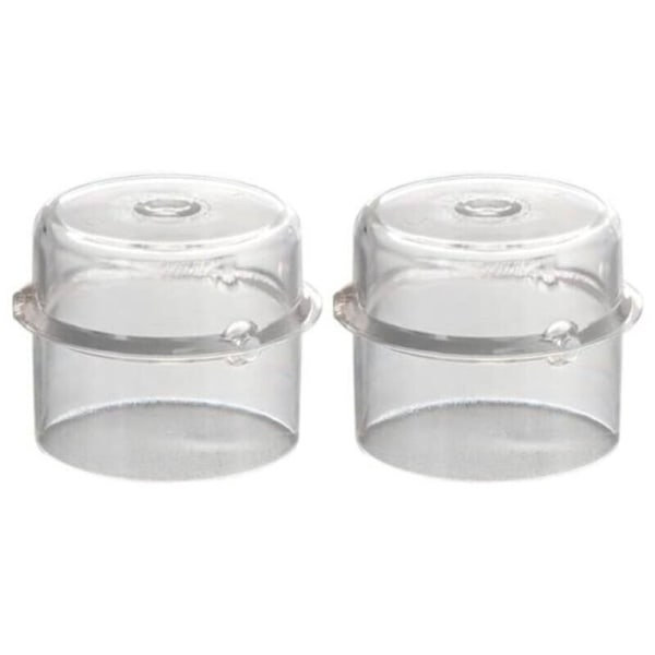 2-pack 100 ml Mätkoppslock för Thermomix TM5 TM6 TM31 Matberedare, Transparenta Blender Ersättningsdelar