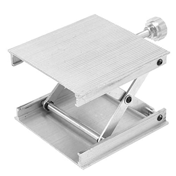 Laser Niveau Stativ Lab Jack Lift Beslag 3.5 3.5 Tommer Rack Sakse Lab Lift