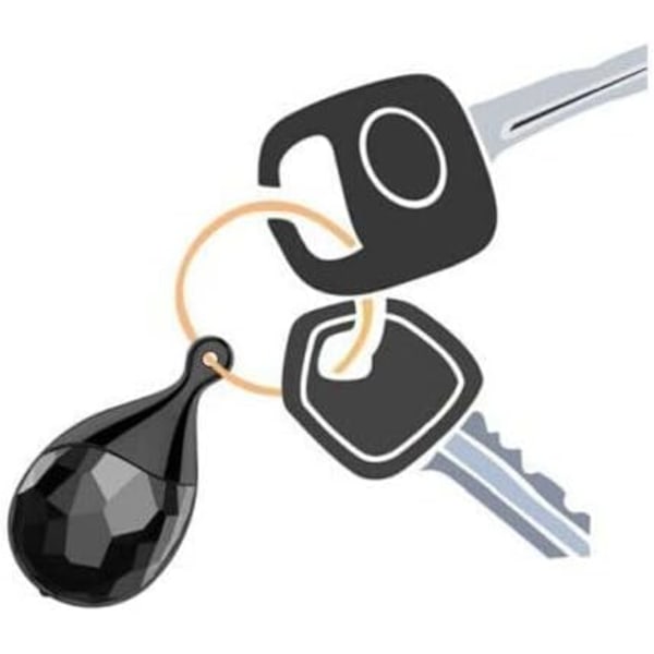 4 GB digital diktafon mini röstinspelare halsband nyckelring hänge - presentask - 47 timmars batteri - röstaktiverad