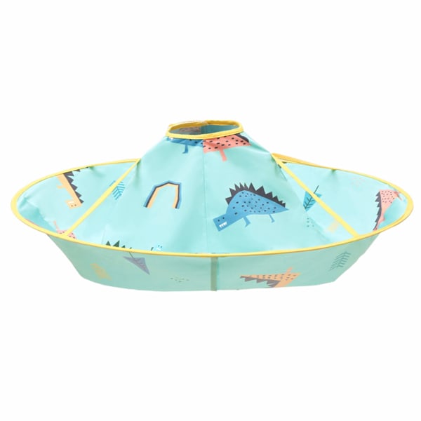 Barnfrisörkläder, frisörkappa, tryckknappsfrisörkappa för barn pojkar och flickor, styling vattentät salongsförkläde