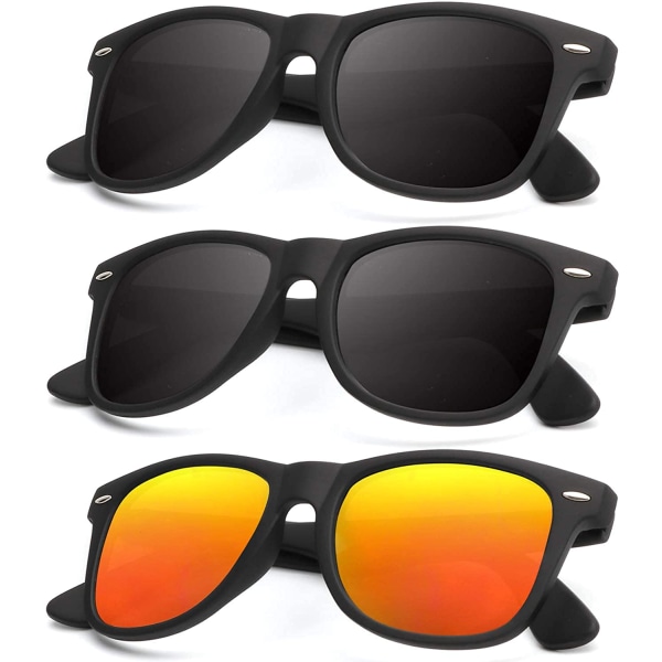 Polariserede solbriller til mænd og kvinder Solbriller med mat finish C