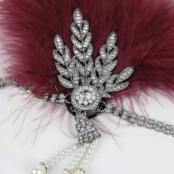 Tillbehör Kostymset Hårband Flapper Halsband Handskar