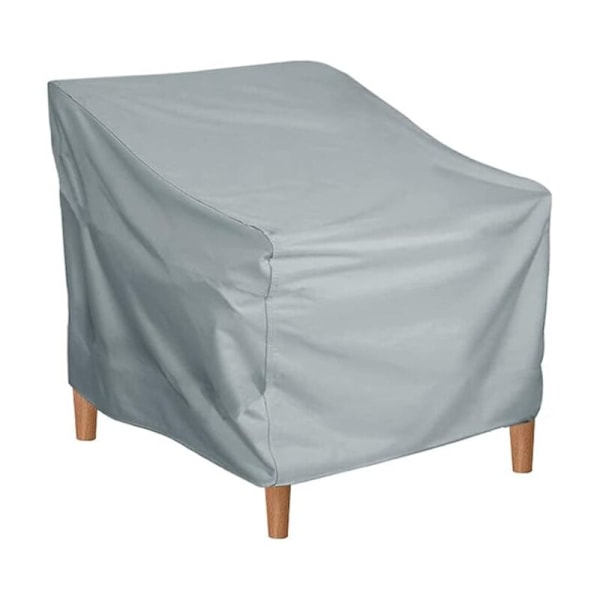 Vattentätt skydd för utomhusstolar, stapelbara trädgårdsmöbler, dammtätt skydd för enkel sits 707970/102cm