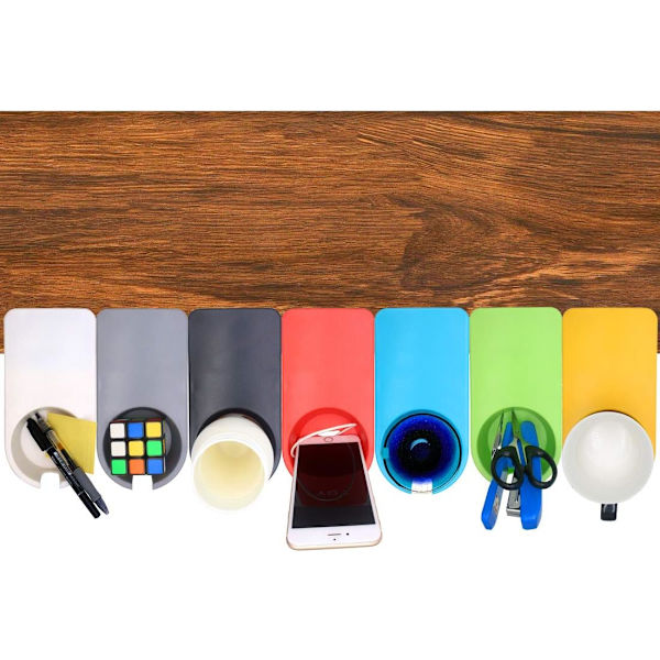 2 stk. Clip Drikkeflaske Kopholder til Bord (sort)