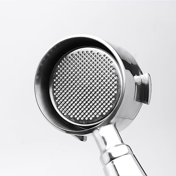 Kaffe filterkurv, dobbelt lag rustfritt stål kaffefilter, 51mm ikke-trykkfilter, husholdnings kaffemaskin tilbehør, melketebutikk,