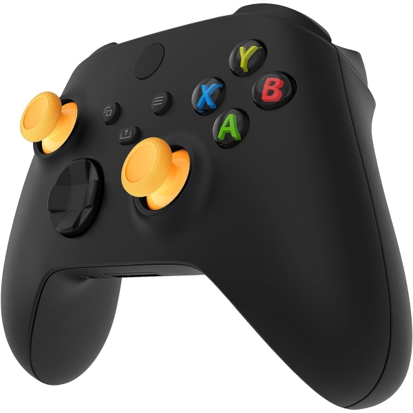 Gul-2stk-eXtremeRate udskiftning analog stick til Xbox Series X/S, joystick til Xbox One Standard/X/S/Elite Controller, tilpasset tommelfingerpind til