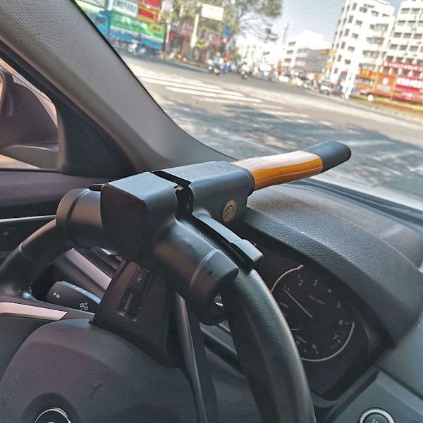 Bil Anti-stöld Stång Rattlås Universal Bil Säkerhet Anti-stöld Ratt Stång Retractable T-Lås