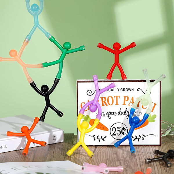 Kylmagneter, Mini Man Magnetiska Kylmagneter för Barn Vuxna Kontor Skrivbordsdekoration Julgåva