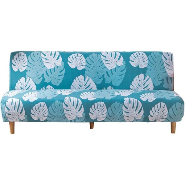 Uttrekkbart sofatrekk trykt for futon - Beskyttelse av elastan polyester møbler - maskinvaskbar - maskinvaskbar (190-210cm)