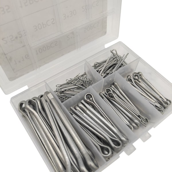 230 Deler Assortert sett med splintar 1.6-50 mm