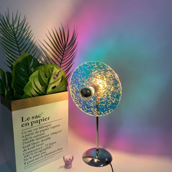 Bordlampe - USB Farveskiftende Stemningslys til Bar Restaurant Cafe