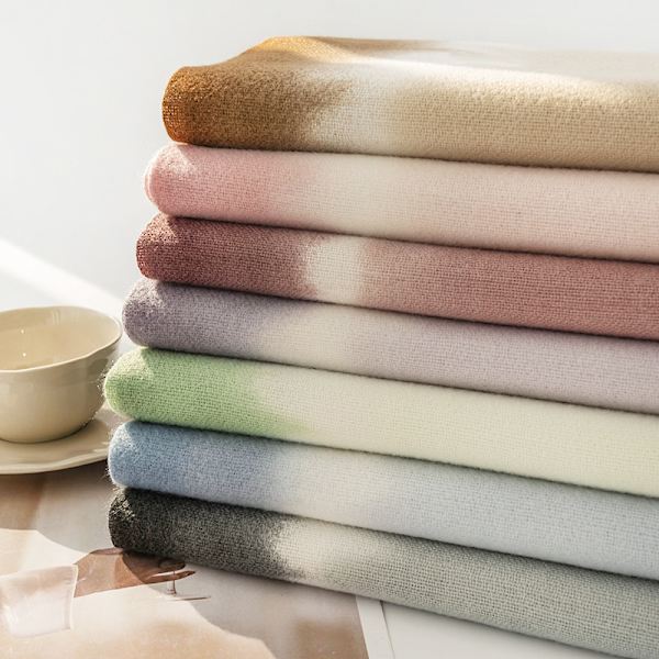Dams rutig halsduk japansk och koreansk söt stil varm hals mode sjal höst och vinter imitation själsfrände