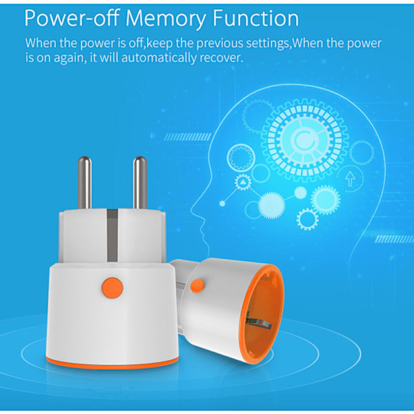 Tuya ZigBee 16a Intelligent stikkontakt EU Spenningsmåling av strømspenning i sanntid med telling av intelligente trinn Ho Liaison Cell Application