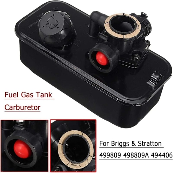 Kaasuruohonleikkurin kaasutin Briggs & Stratton 494406 499809 498809A -malleihin