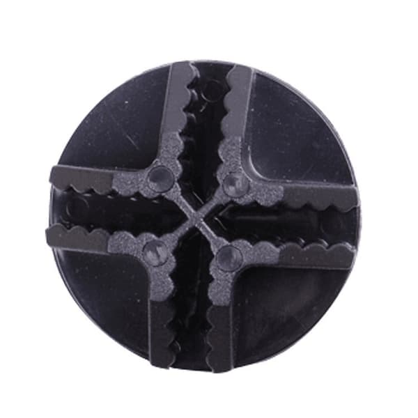Sorte skabssystemer 40 stk. Wire Cube ABS plast Hvid opbevaringskube-stik Opbevaringsskab Montering Opbevaringsskab Montering Wire Cube Modulært gitter